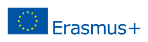 Erasmus Plus logo with flag